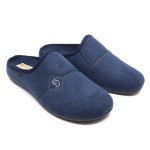 Slipper blauw textiel S5044 Sabatini